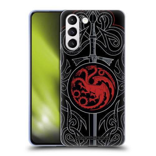 House Of The Dragon: Television Series Season 2 Graphics Daemon Targaryen Sword Soft Gel Case for Samsung Galaxy S21+ 5G
