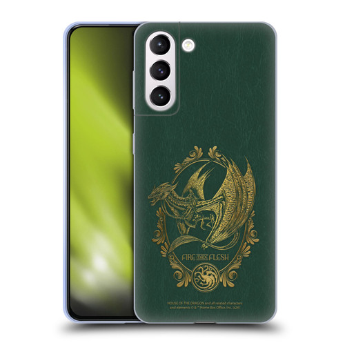 House Of The Dragon: Television Series Season 2 Graphics Fire Made Flesh Soft Gel Case for Samsung Galaxy S21+ 5G