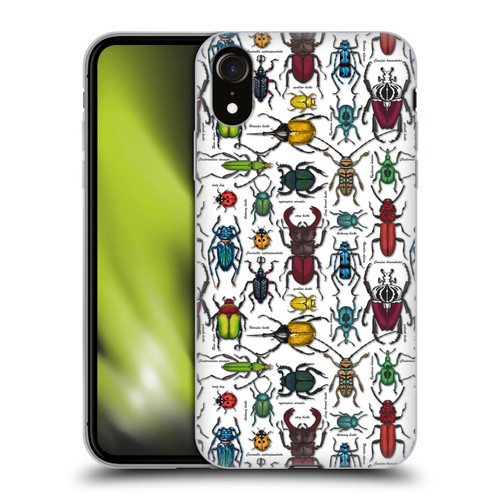 Katerina Kirilova Graphics Beetles Soft Gel Case for Apple iPhone XR