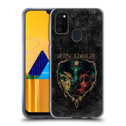 House Of The Dragon: Television Series Season 2 Graphics Dragons Soft Gel Case for Samsung Galaxy M30s (2019)/M21 (2020)