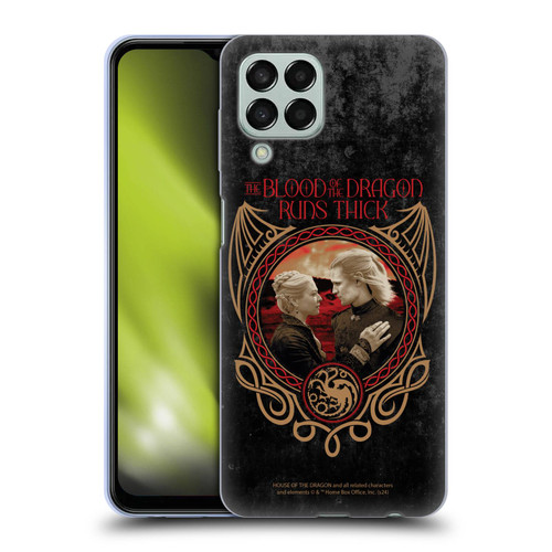 House Of The Dragon: Television Series Season 2 Graphics Blood Of The Dragon Soft Gel Case for Samsung Galaxy M33 (2022)