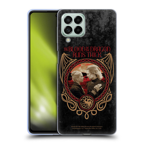 House Of The Dragon: Television Series Season 2 Graphics Blood Of The Dragon Soft Gel Case for Samsung Galaxy M53 (2022)