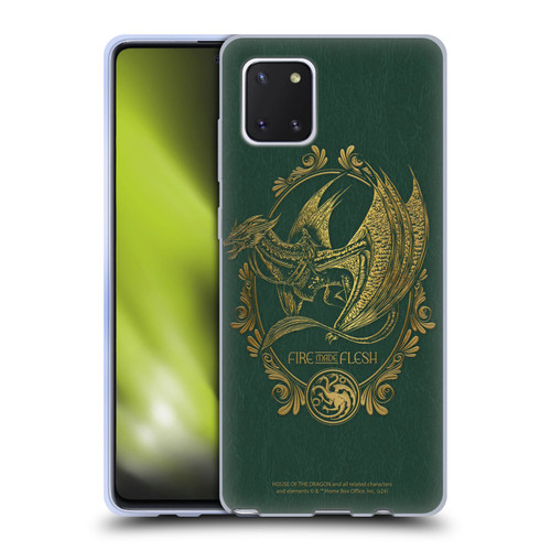 House Of The Dragon: Television Series Season 2 Graphics Fire Made Flesh Soft Gel Case for Samsung Galaxy Note10 Lite