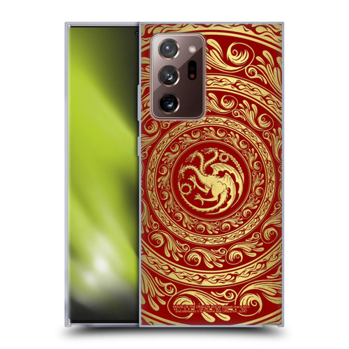 House Of The Dragon: Television Series Season 2 Graphics Targaryen Logo Soft Gel Case for Samsung Galaxy Note20 Ultra / 5G