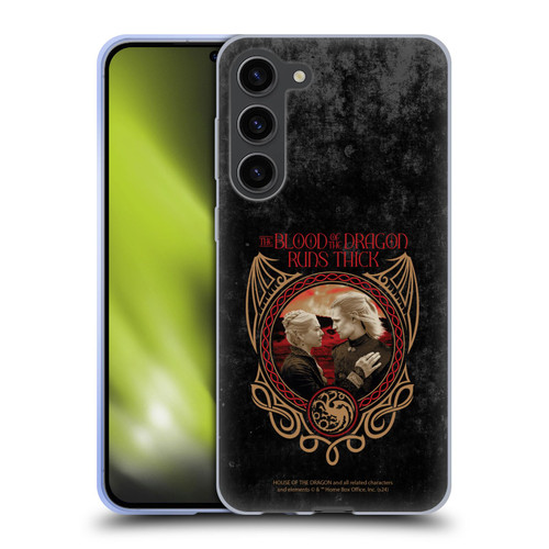 House Of The Dragon: Television Series Season 2 Graphics Blood Of The Dragon Soft Gel Case for Samsung Galaxy S23+ 5G