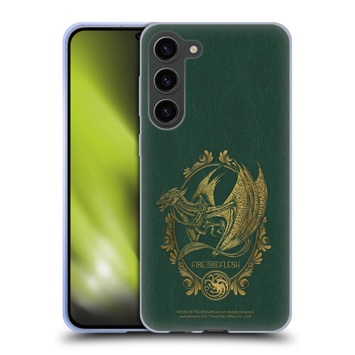 House Of The Dragon: Television Series Season 2 Graphics Fire Made Flesh Soft Gel Case for Samsung Galaxy S23+ 5G