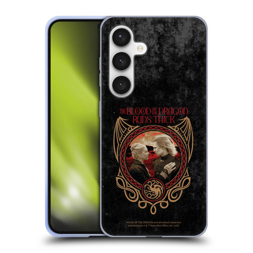 House Of The Dragon: Television Series Season 2 Graphics Blood Of The Dragon Soft Gel Case for Samsung Galaxy S24 5G