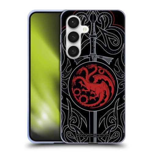 House Of The Dragon: Television Series Season 2 Graphics Daemon Targaryen Sword Soft Gel Case for Samsung Galaxy S24 5G