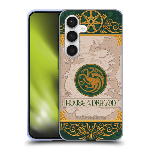 House Of The Dragon: Television Series Season 2 Graphics Targaryen Seven Kingdoms Soft Gel Case for Samsung Galaxy S24 5G
