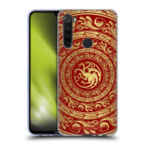 House Of The Dragon: Television Series Season 2 Graphics Targaryen Logo Soft Gel Case for Xiaomi Redmi Note 8T