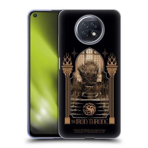 House Of The Dragon: Television Series Season 2 Graphics The Iron Throne Soft Gel Case for Xiaomi Redmi Note 9T 5G