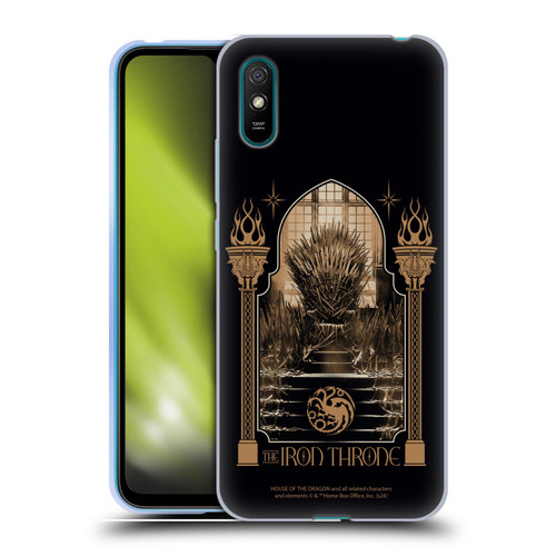 House Of The Dragon: Television Series Season 2 Graphics The Iron Throne Soft Gel Case for Xiaomi Redmi 9A / Redmi 9AT