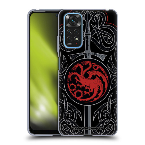 House Of The Dragon: Television Series Season 2 Graphics Daemon Targaryen Sword Soft Gel Case for Xiaomi Redmi Note 11 / Redmi Note 11S