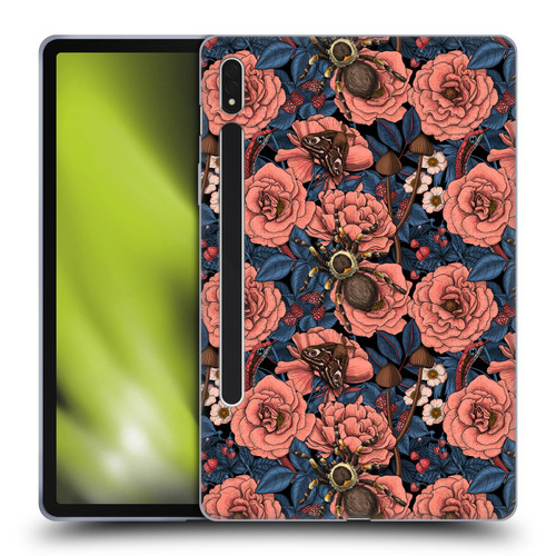 Katerina Kirilova Graphics Dream Garden Soft Gel Case for Samsung Galaxy Tab S8