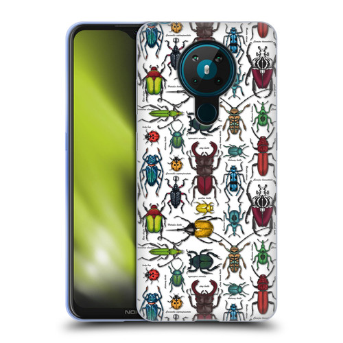 Katerina Kirilova Graphics Beetles Soft Gel Case for Nokia 5.3
