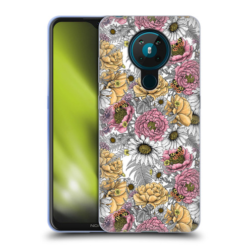 Katerina Kirilova Graphics Garden Bouquet Soft Gel Case for Nokia 5.3