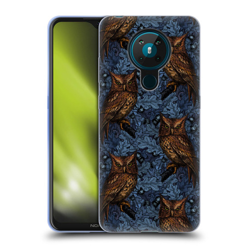 Katerina Kirilova Graphics Night Owls Soft Gel Case for Nokia 5.3
