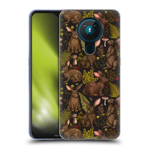 Katerina Kirilova Graphics Rabbits Soft Gel Case for Nokia 5.3