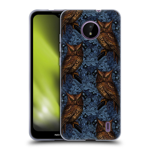 Katerina Kirilova Graphics Night Owls Soft Gel Case for Nokia C10 / C20