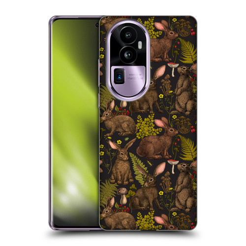 Katerina Kirilova Graphics Rabbits Soft Gel Case for OPPO Reno10 Pro+