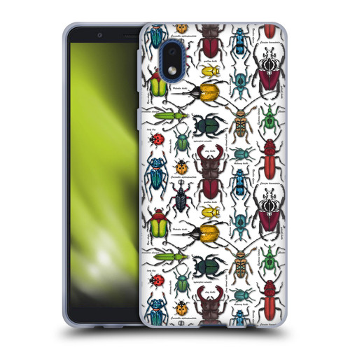 Katerina Kirilova Graphics Beetles Soft Gel Case for Samsung Galaxy A01 Core (2020)