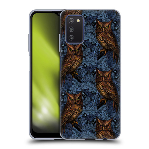 Katerina Kirilova Graphics Night Owls Soft Gel Case for Samsung Galaxy A03s (2021)