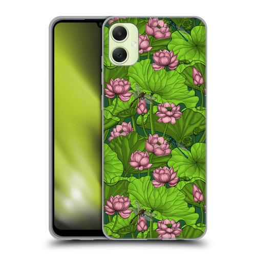Katerina Kirilova Graphics Lotus Garden Soft Gel Case for Samsung Galaxy A05