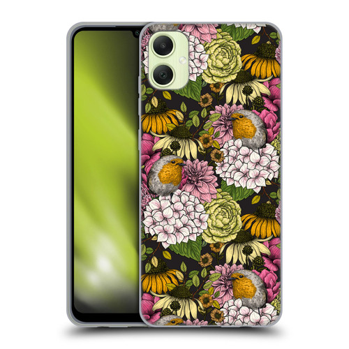 Katerina Kirilova Graphics Robins In The Garden Soft Gel Case for Samsung Galaxy A05
