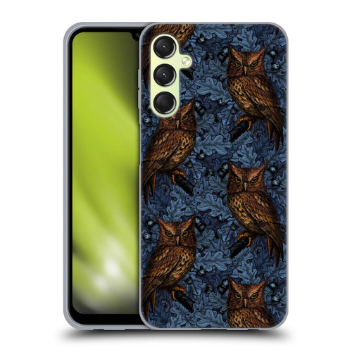 Katerina Kirilova Graphics Night Owls Soft Gel Case for Samsung Galaxy A24 4G / Galaxy M34 5G