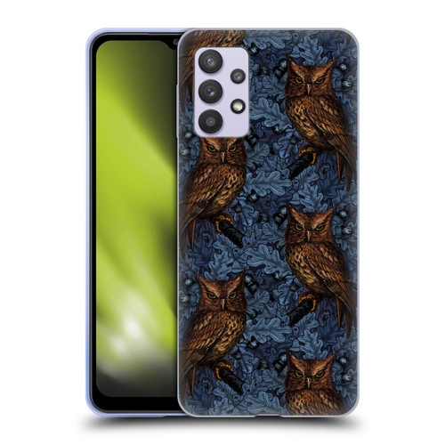 Katerina Kirilova Graphics Night Owls Soft Gel Case for Samsung Galaxy A32 5G / M32 5G (2021)