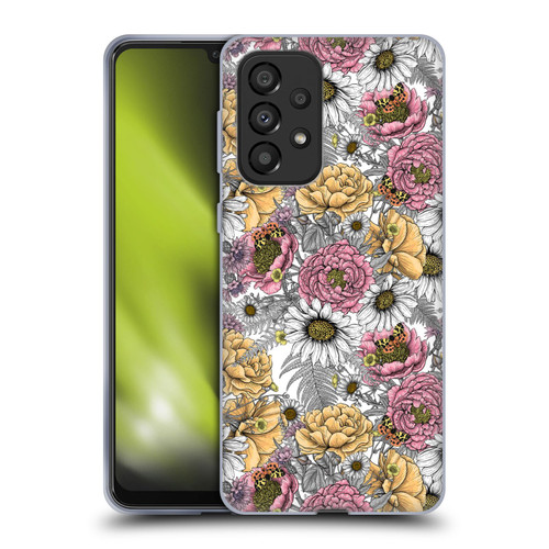 Katerina Kirilova Graphics Garden Bouquet Soft Gel Case for Samsung Galaxy A33 5G (2022)