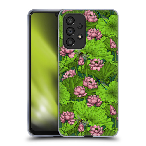Katerina Kirilova Graphics Lotus Garden Soft Gel Case for Samsung Galaxy A33 5G (2022)