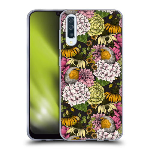 Katerina Kirilova Graphics Robins In The Garden Soft Gel Case for Samsung Galaxy A50/A30s (2019)