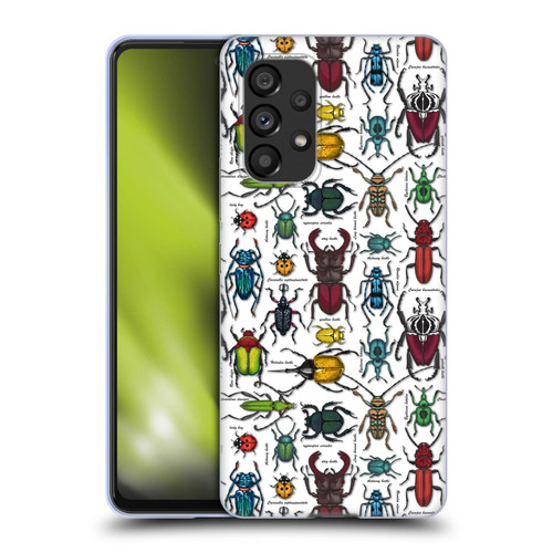 Katerina Kirilova Graphics Beetles Soft Gel Case for Samsung Galaxy A53 5G (2022)