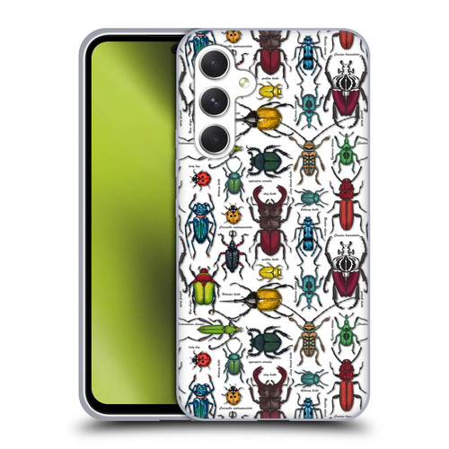 Katerina Kirilova Graphics Beetles Soft Gel Case for Samsung Galaxy A54 5G