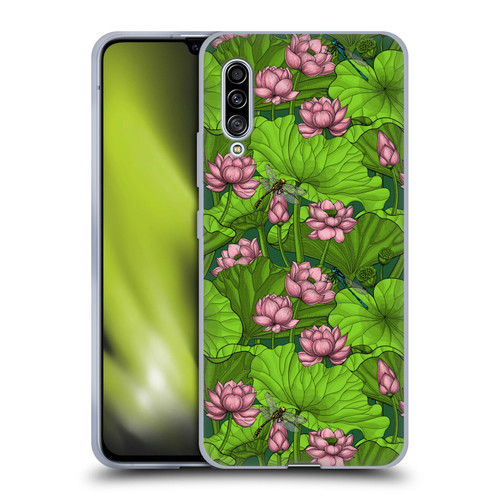 Katerina Kirilova Graphics Lotus Garden Soft Gel Case for Samsung Galaxy A90 5G (2019)