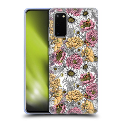 Katerina Kirilova Graphics Garden Bouquet Soft Gel Case for Samsung Galaxy S20 / S20 5G