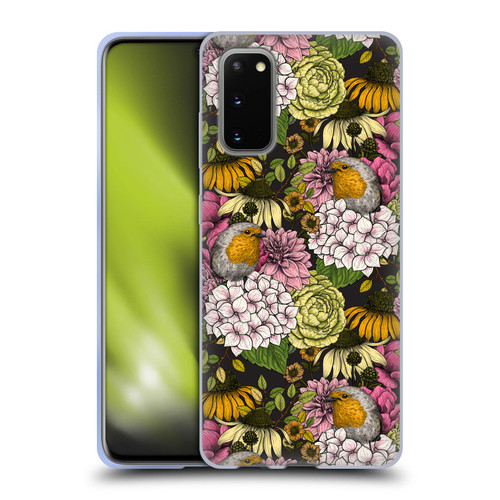 Katerina Kirilova Graphics Robins In The Garden Soft Gel Case for Samsung Galaxy S20 / S20 5G