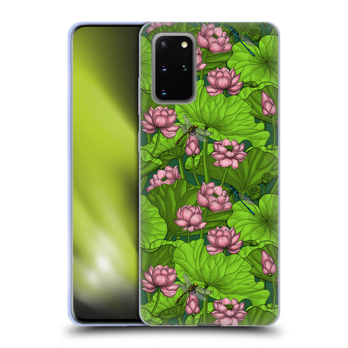 Katerina Kirilova Graphics Lotus Garden Soft Gel Case for Samsung Galaxy S20+ / S20+ 5G