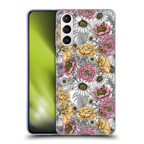 Katerina Kirilova Graphics Garden Bouquet Soft Gel Case for Samsung Galaxy S21+ 5G