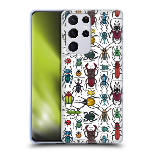 Katerina Kirilova Graphics Beetles Soft Gel Case for Samsung Galaxy S21 Ultra 5G