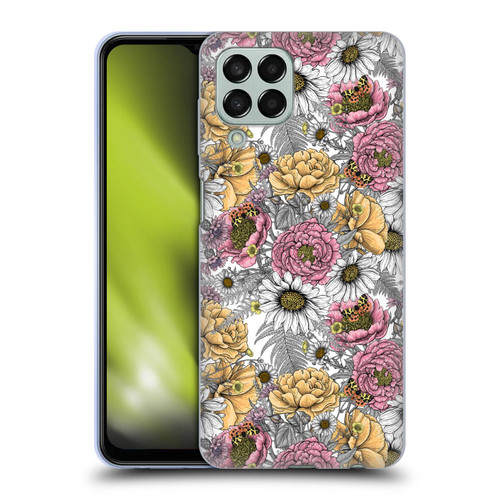Katerina Kirilova Graphics Garden Bouquet Soft Gel Case for Samsung Galaxy M33 (2022)