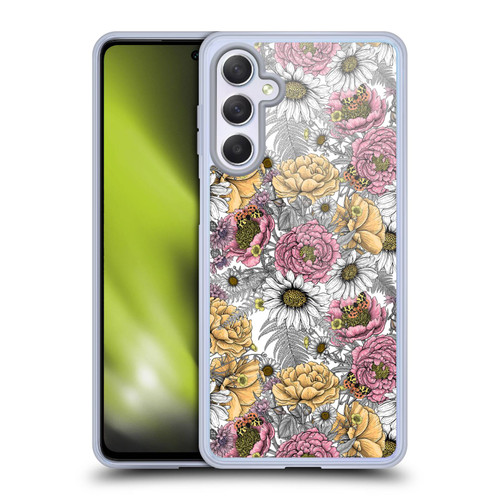 Katerina Kirilova Graphics Garden Bouquet Soft Gel Case for Samsung Galaxy M54 5G