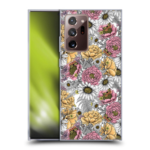Katerina Kirilova Graphics Garden Bouquet Soft Gel Case for Samsung Galaxy Note20 Ultra / 5G