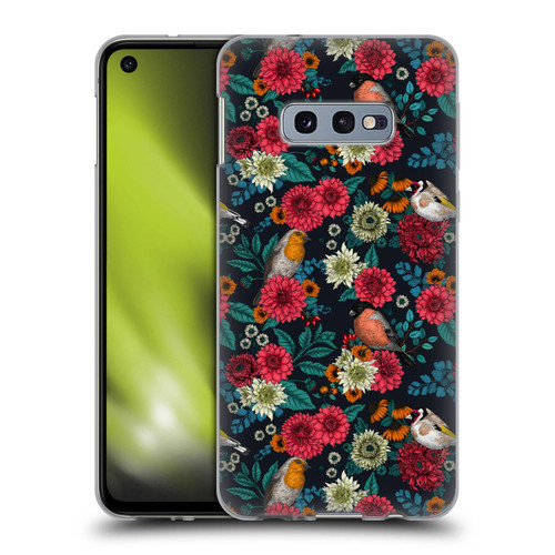 Katerina Kirilova Graphics Garden Birds Soft Gel Case for Samsung Galaxy S10e