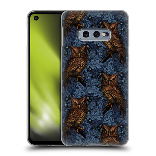 Katerina Kirilova Graphics Night Owls Soft Gel Case for Samsung Galaxy S10e