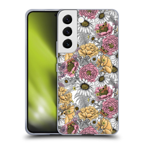 Katerina Kirilova Graphics Garden Bouquet Soft Gel Case for Samsung Galaxy S22 5G
