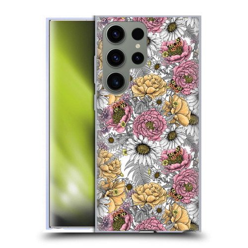 Katerina Kirilova Graphics Garden Bouquet Soft Gel Case for Samsung Galaxy S23 Ultra 5G