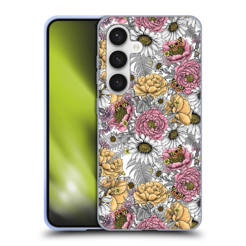 Katerina Kirilova Graphics Garden Bouquet Soft Gel Case for Samsung Galaxy S24 5G