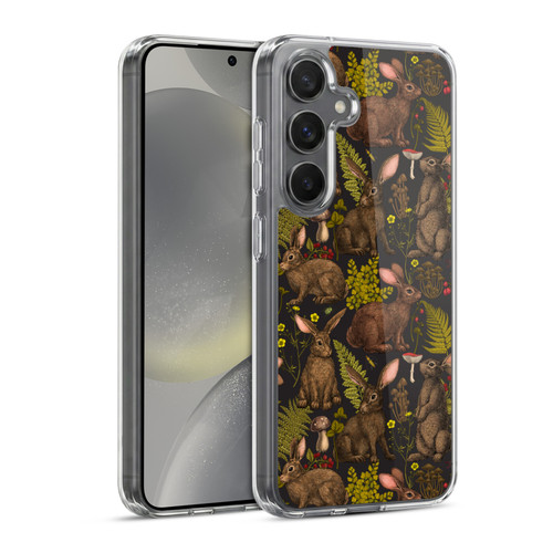 Katerina Kirilova Graphics Rabbits Soft Gel Case for Samsung Galaxy S24 5G & MagSafe